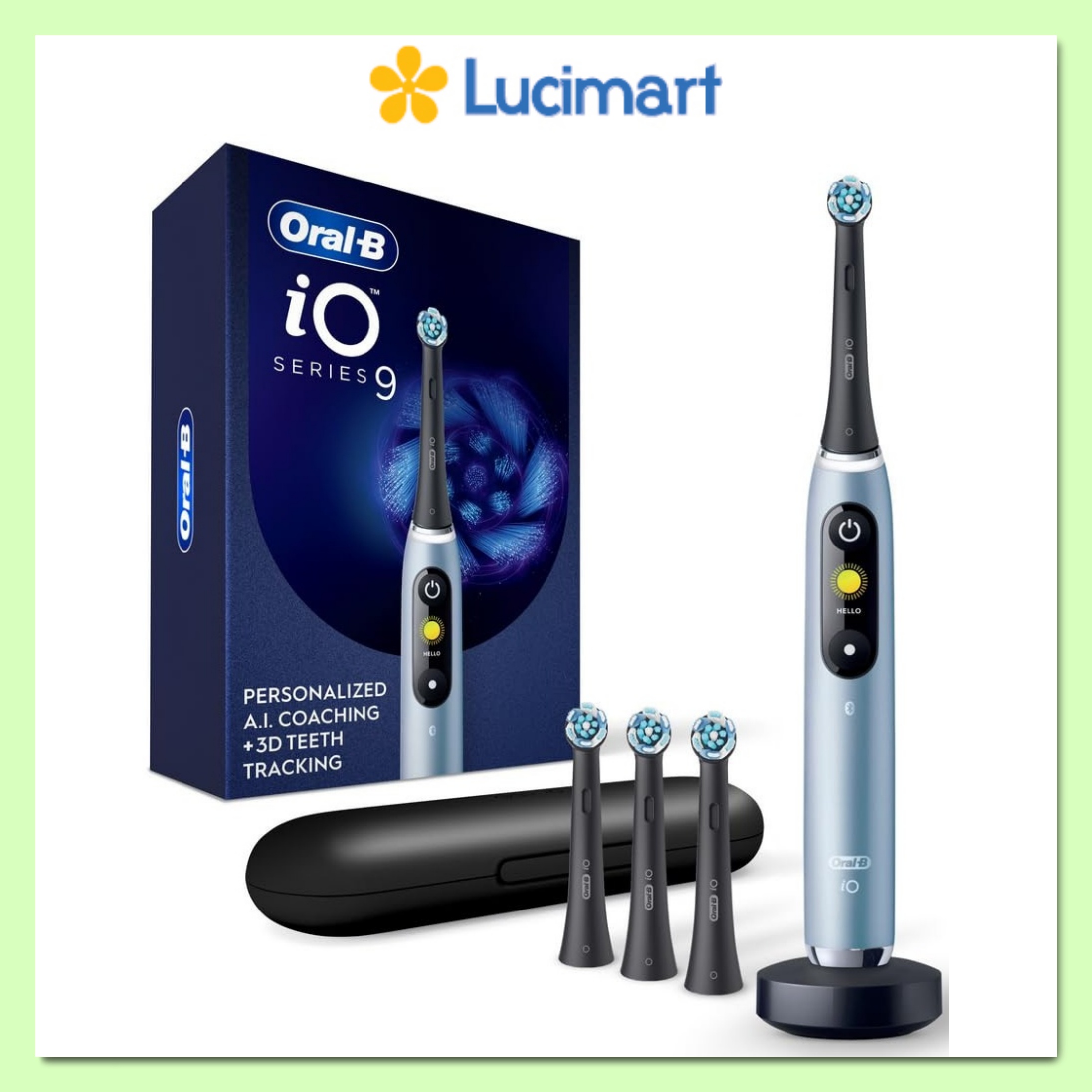 Bàn chải điện Oral-B iO Series 9 Rechargeable Toothbrush [Hàng Đức]