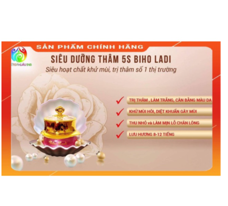SI&Ecirc;U DƯỠNG TH&Acirc;M 5S BIHO LADY