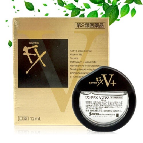 Nước Nhỏ Mắt Santen Fx V+ Nhật Bản