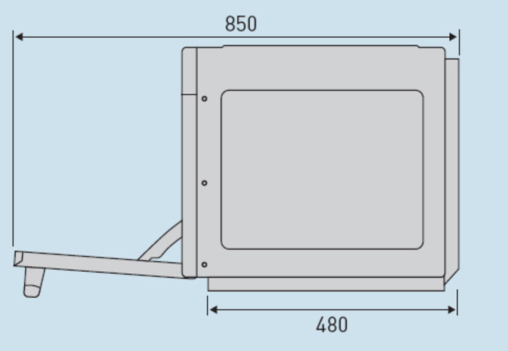 Lò vi sóng Panasonic NE-1880 (mới)