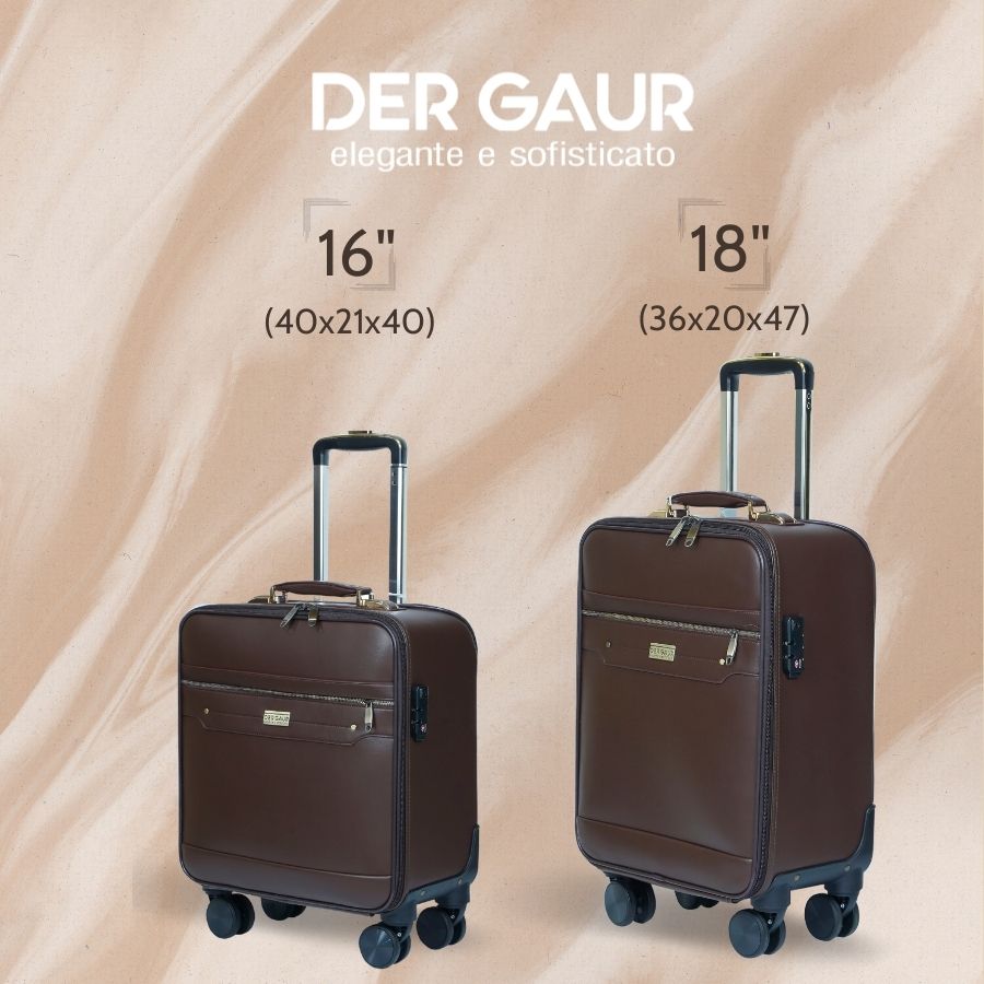 Vali Hành lý chất Da cao cấp DERGAUR DGJ A01 - 14