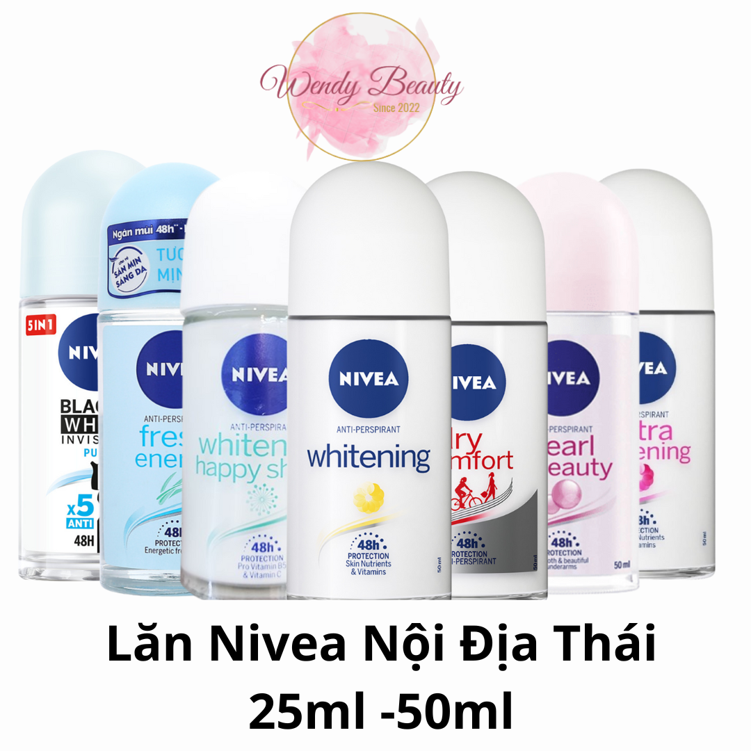 Lăn Khử Mùi Nivea Nội Địa Thái Lan 25ml/ 50ml