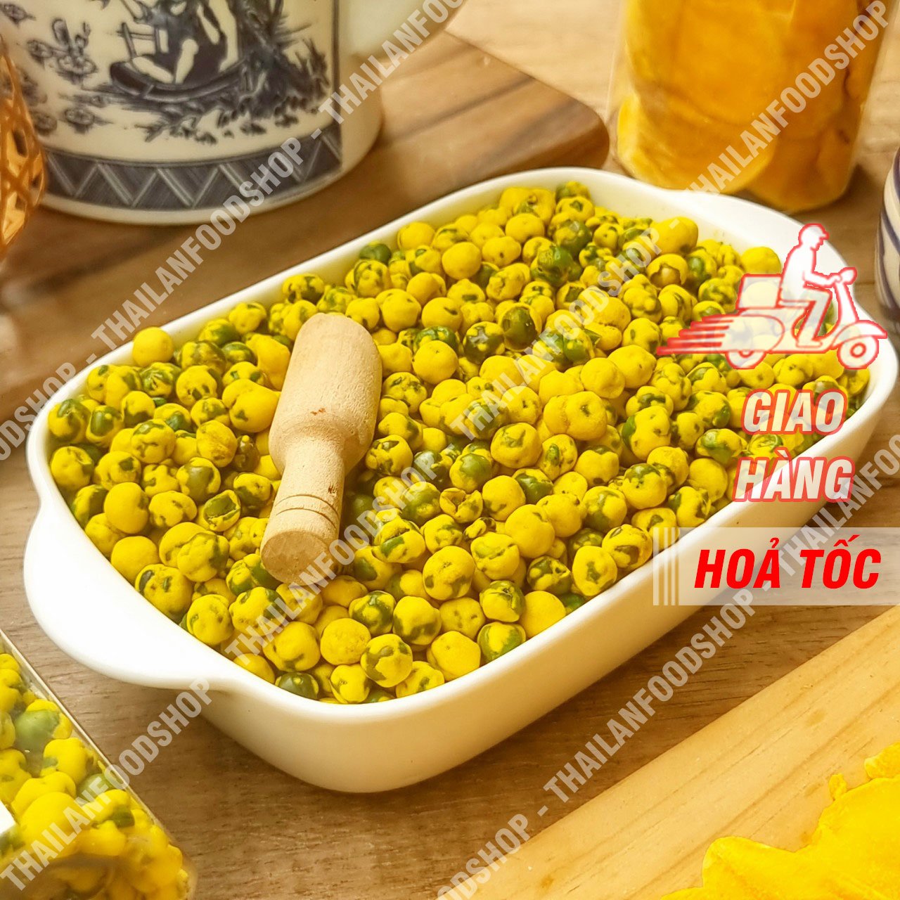 Đậu hà lan sầu riêng - lon 300gr