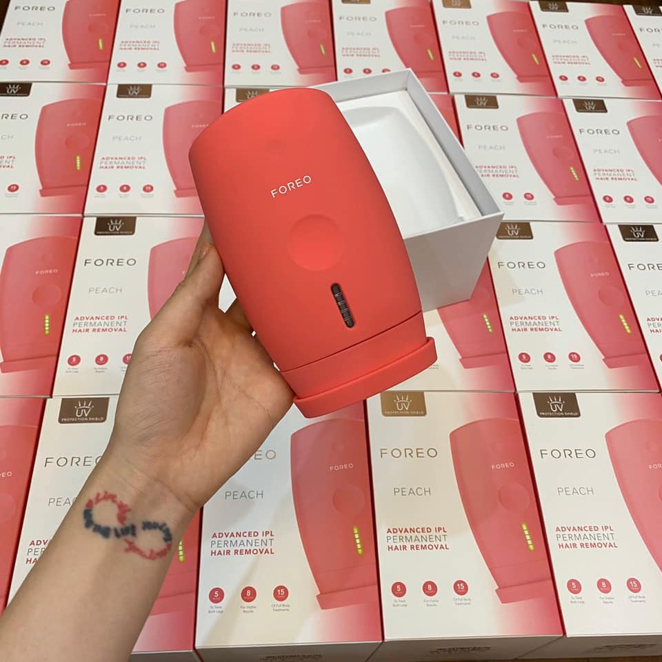 Máy triệt lông Foreo Peach