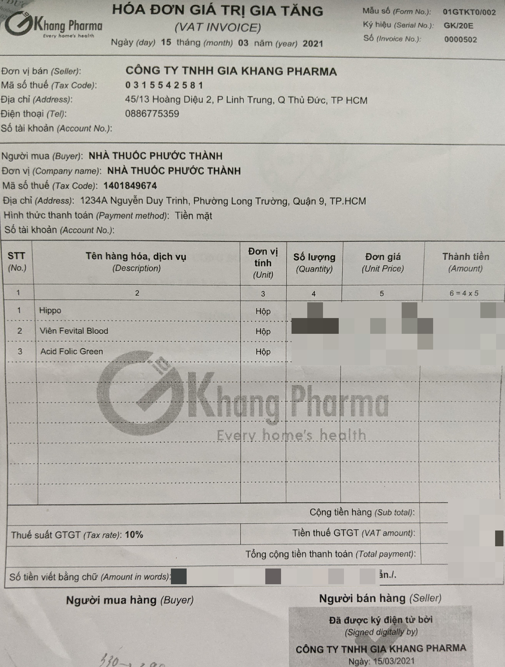 Thảo dược chống muỗi Hippo [ 100ml ]