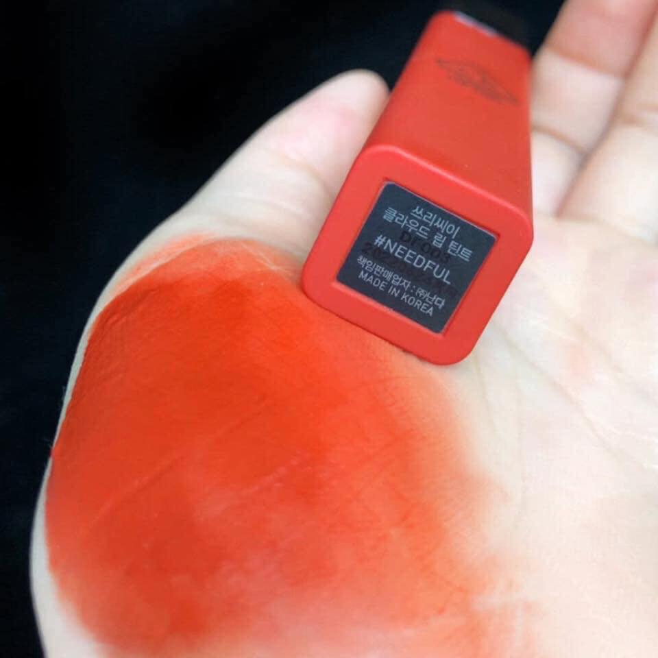 Son 3ce cloud lip tint Needfull (đỏ gạch)