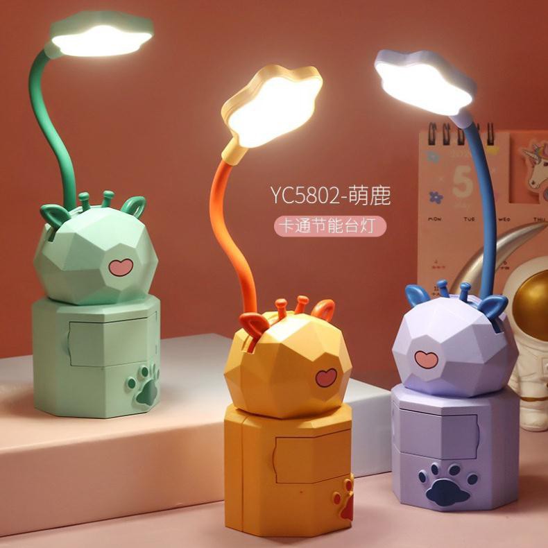 ️️ Đèn LED để bàn học dễ thương- Đèn Động Vật