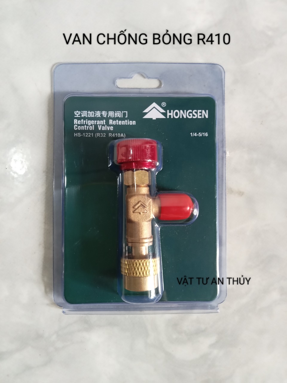 Van Khoá Gas Chống Bỏng R22 (HS-1222) Và R410-R32 (HS-1221) hàng HONGSEN tốt
