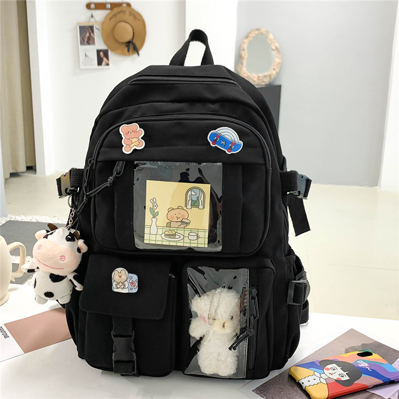 Cặp đi học Ulzzang hàn quốc học sinh cấp 2 3