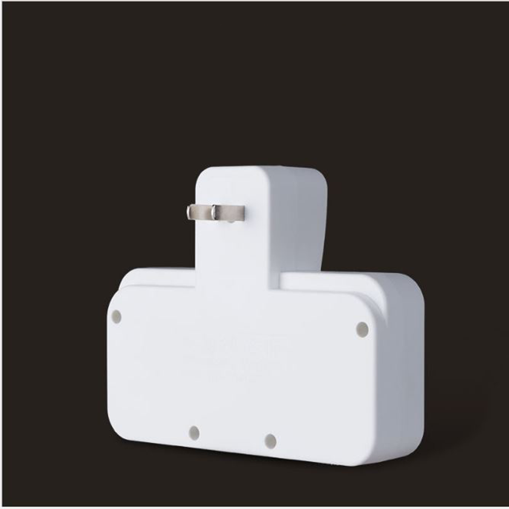 Smart power outlet - 2-pin power plug - Induction nightlight power socket - Multi-function usb power outlet - Heat-resistant electrical outlet with separate switch