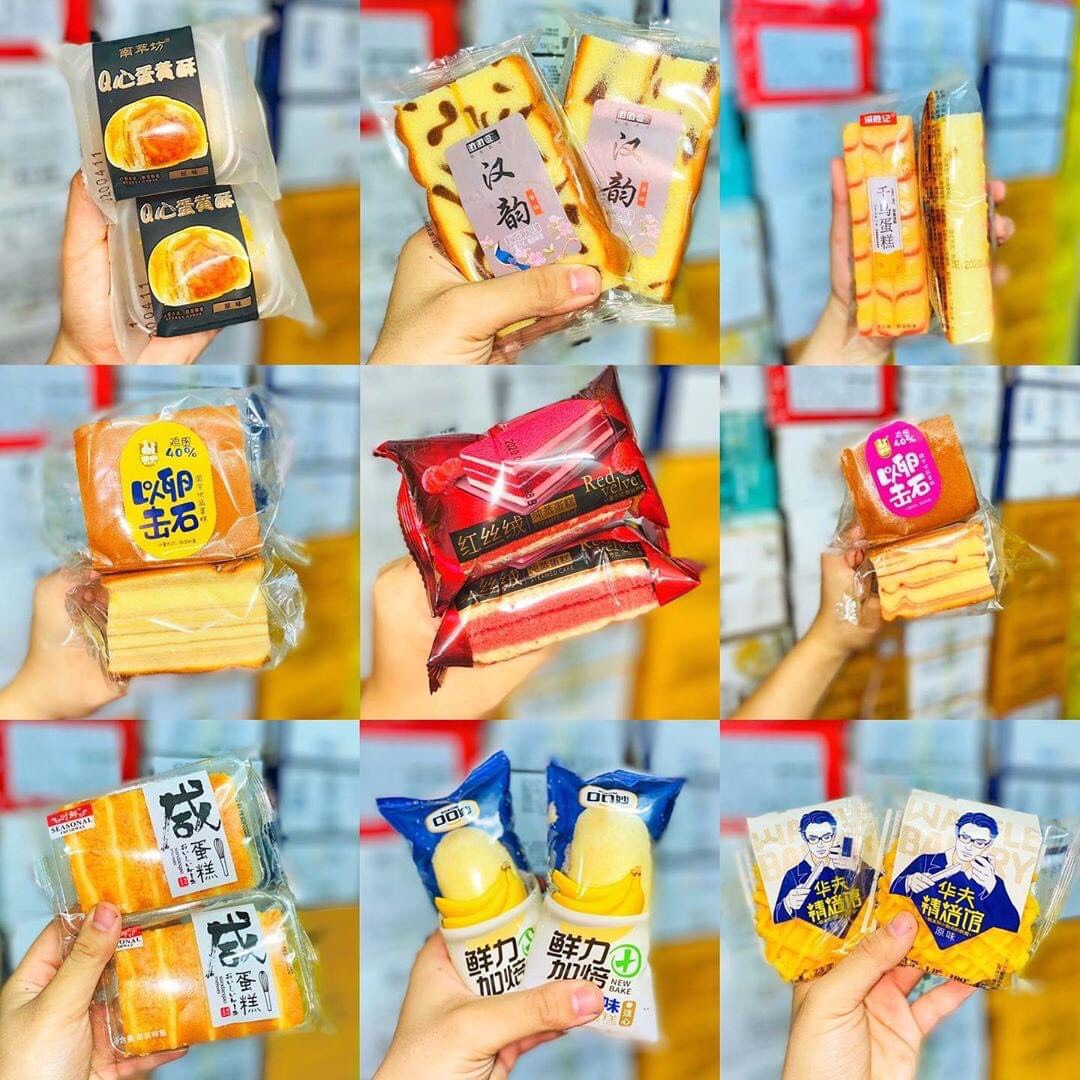 BÁNH ĐÀI LOAN MIX ĐỦ LOẠI