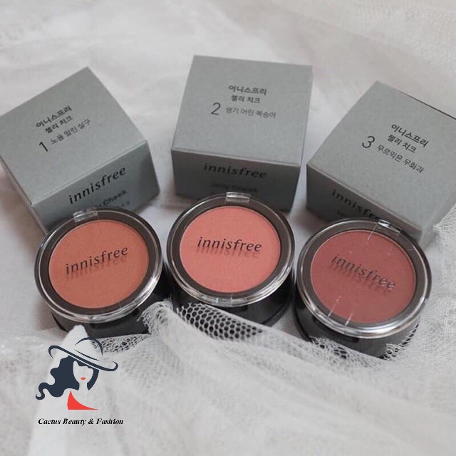 [HCM]Phấn Má Hồng Innisfree Jelly Cheeck