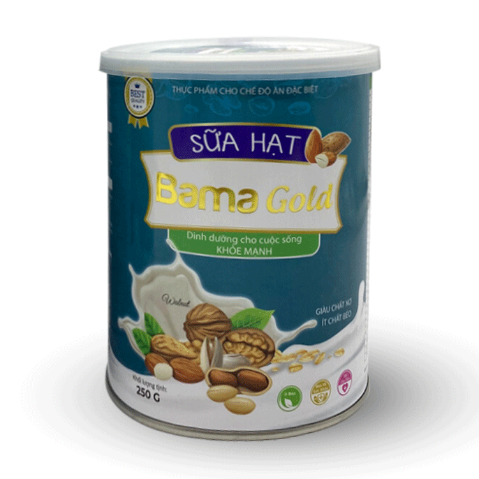 { Freeshipmax} Sữa Hạt Bama Gold 250Gr – Giàu Chất Xơ, Ít Chất Béo