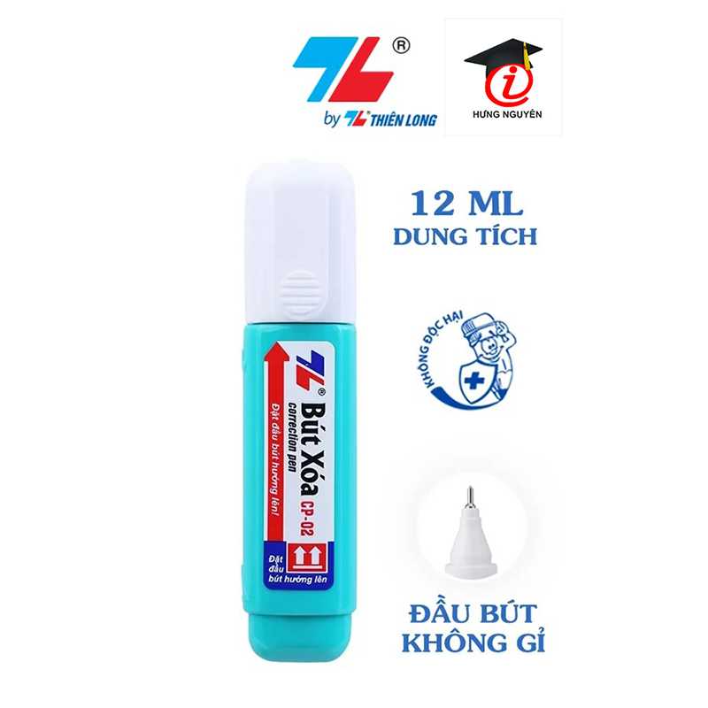 Bút xóa nước thiên long 12ml cp-02