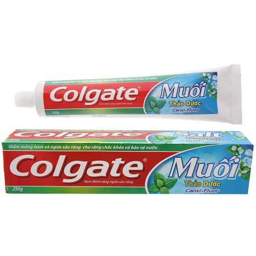 Kem đánh răng Colgate thảo dược muối tuýp 250g - 143