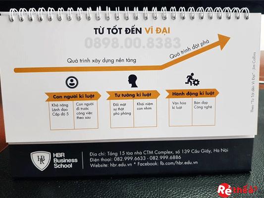 Lịch Để Bàn HBR 2020 Cho Doanh Nhân và Lãnh Đạo