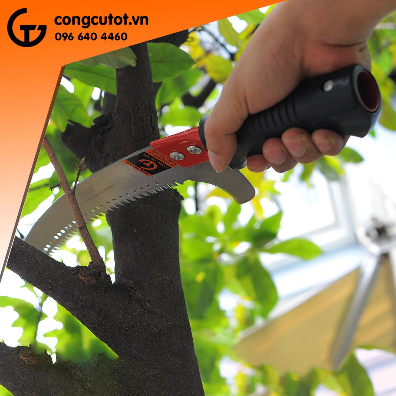 Cưa cành cây móc kép TOP LU-CM2D 600mm