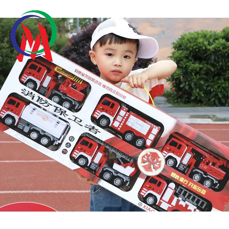 [ĐỒ CHƠI] Set 6 Mô Hình Xe Cứu Hoả