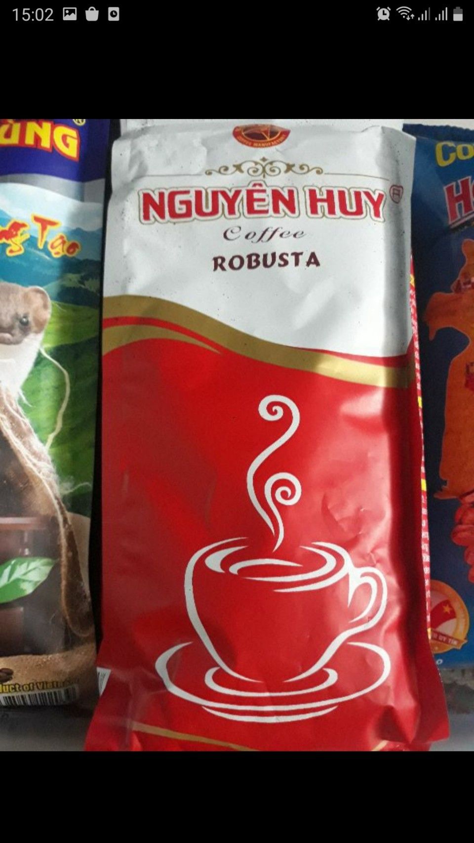 CÀ PHÊ NGUYÊN HUY ĐỎ GÓI 500G