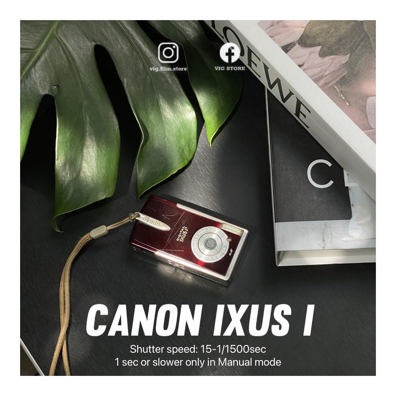 Máy ảnh kĩ thuật số Canon IXUS i