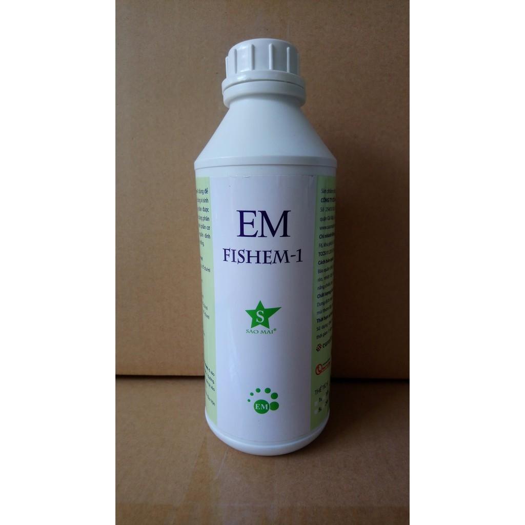 Can 5 lít chế phẩm ủ phân cá, bã đậu nành EM Fishem-1