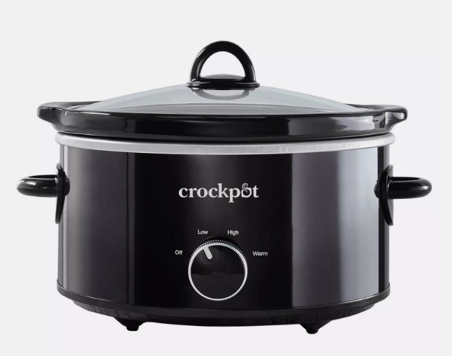 Crock Slow Cooker Pot, 3.5L Capacity, 2 Customizable Heat Levels, Imported from Germany, 12 Month Warranty