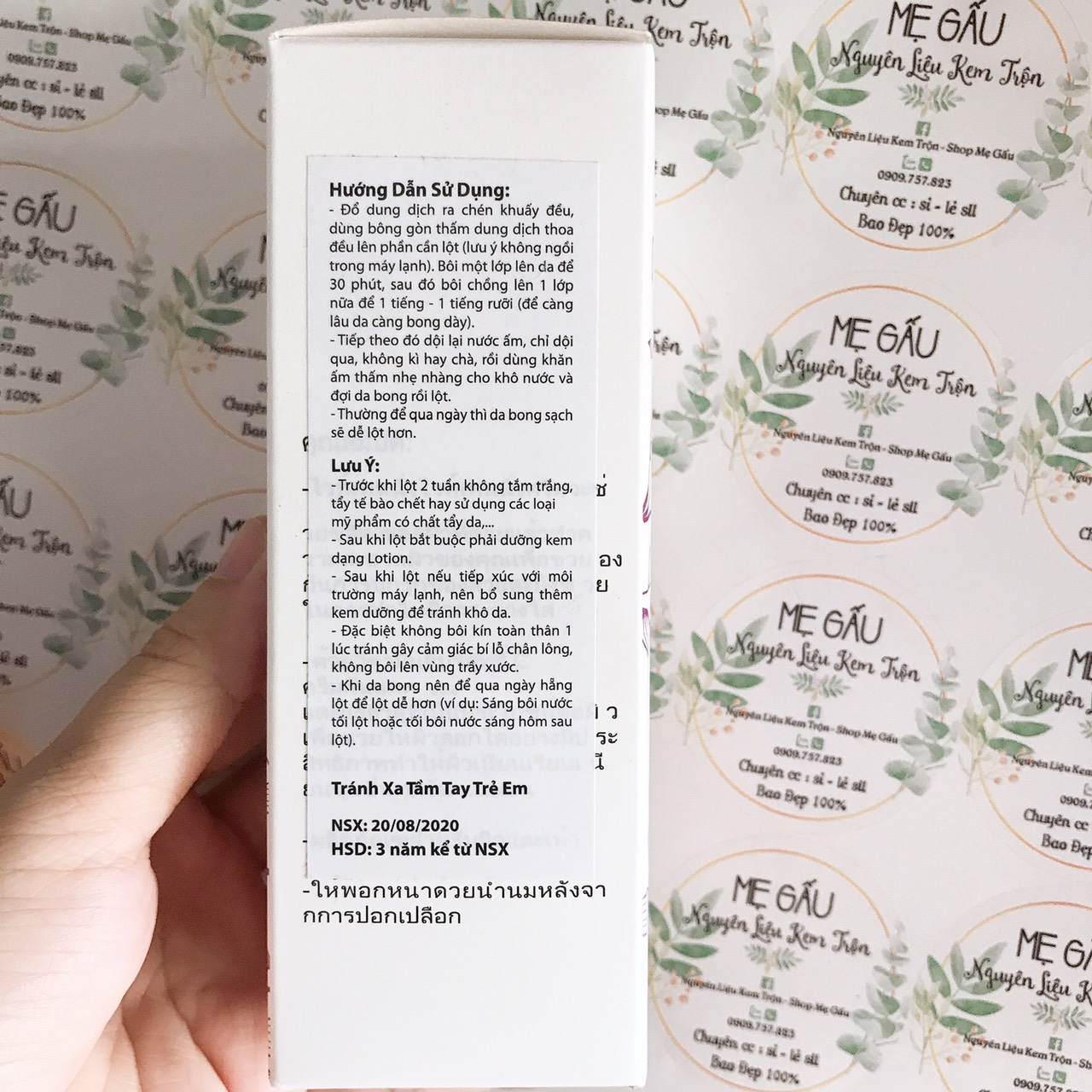 Nước lột COLLAGEN thay da sinh học 100ml