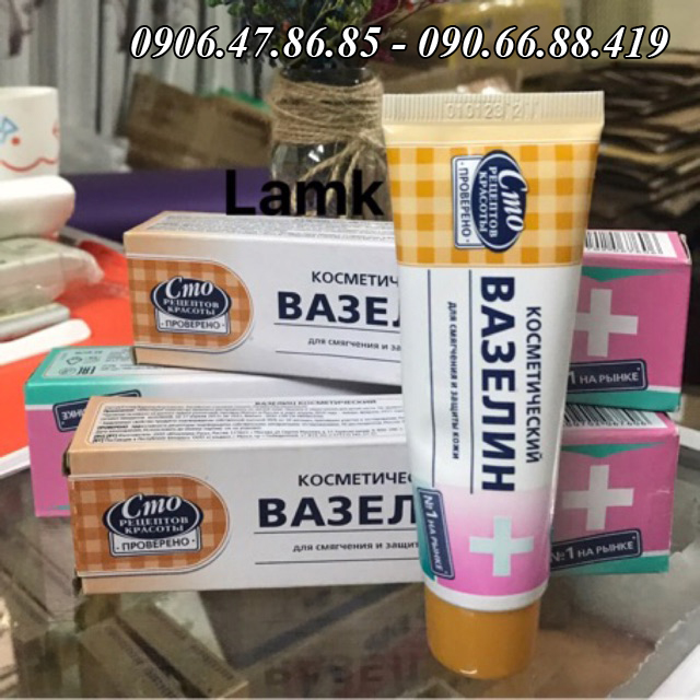 [HCM](2 tuýt) Kem Nẻ Vaseline CMO Kem Thoa Trị Nứt Nẻ Vaseline CMO Hàng Nga