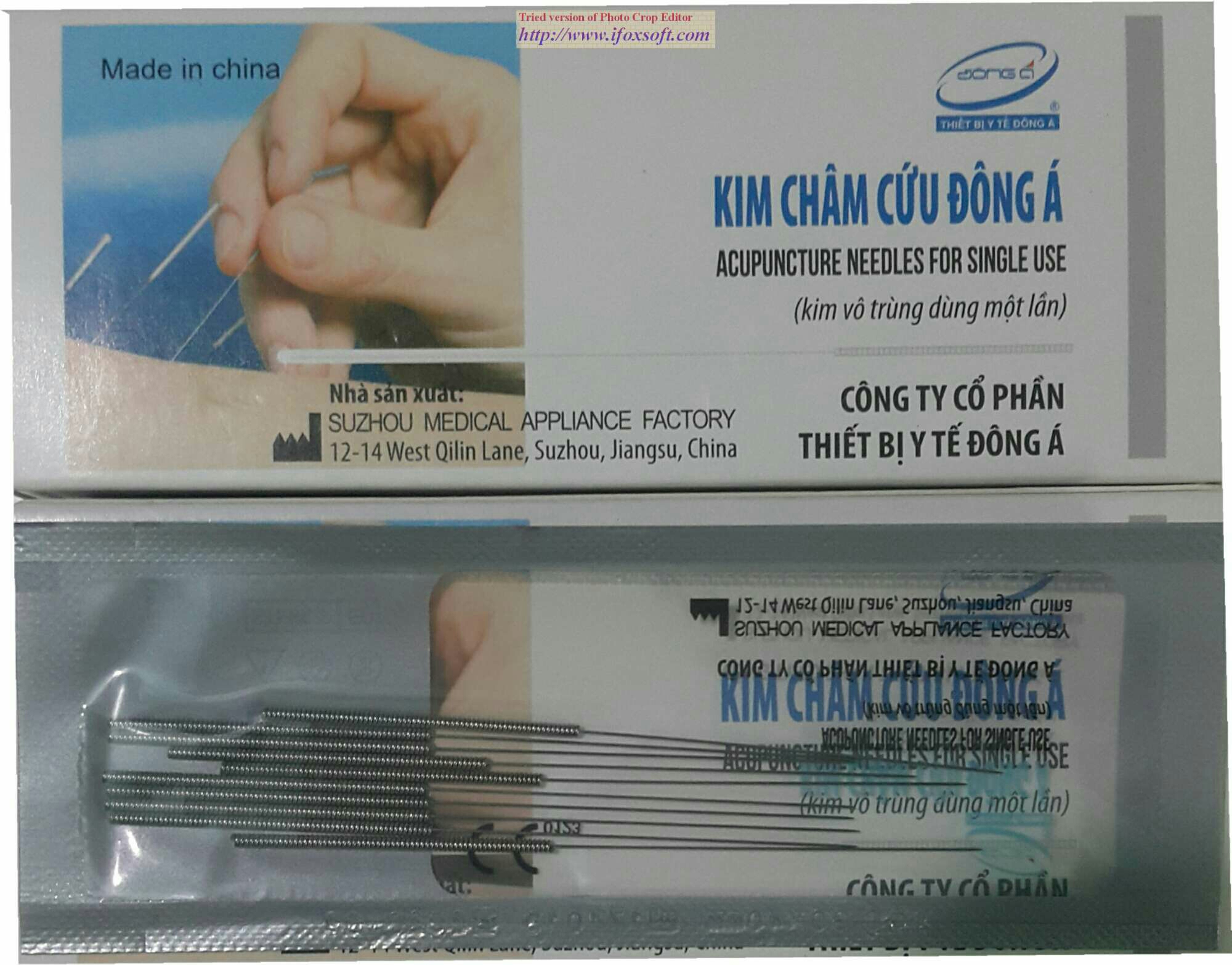 Kim Châm Cứu Vô Trùng Đông Á