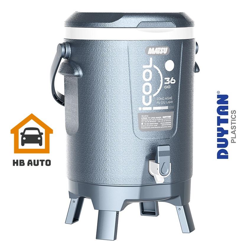 Bình đá duy tân icool màu nhũ 14 lít no.931