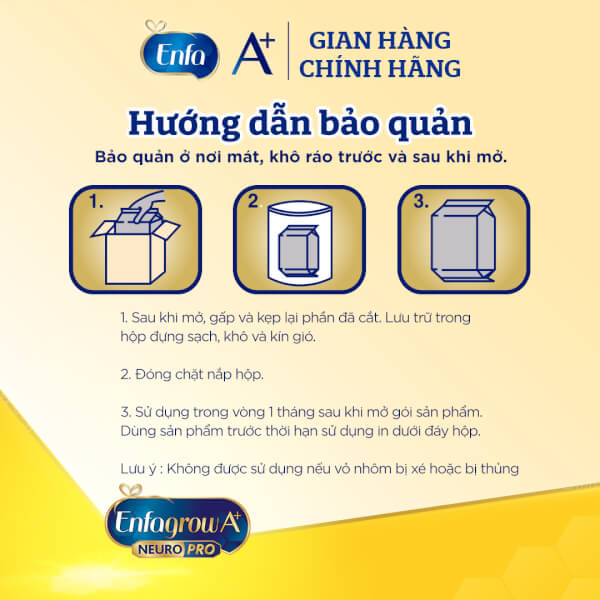 Sữa Enfamil A+ số 1 830g (0-6 tháng)
