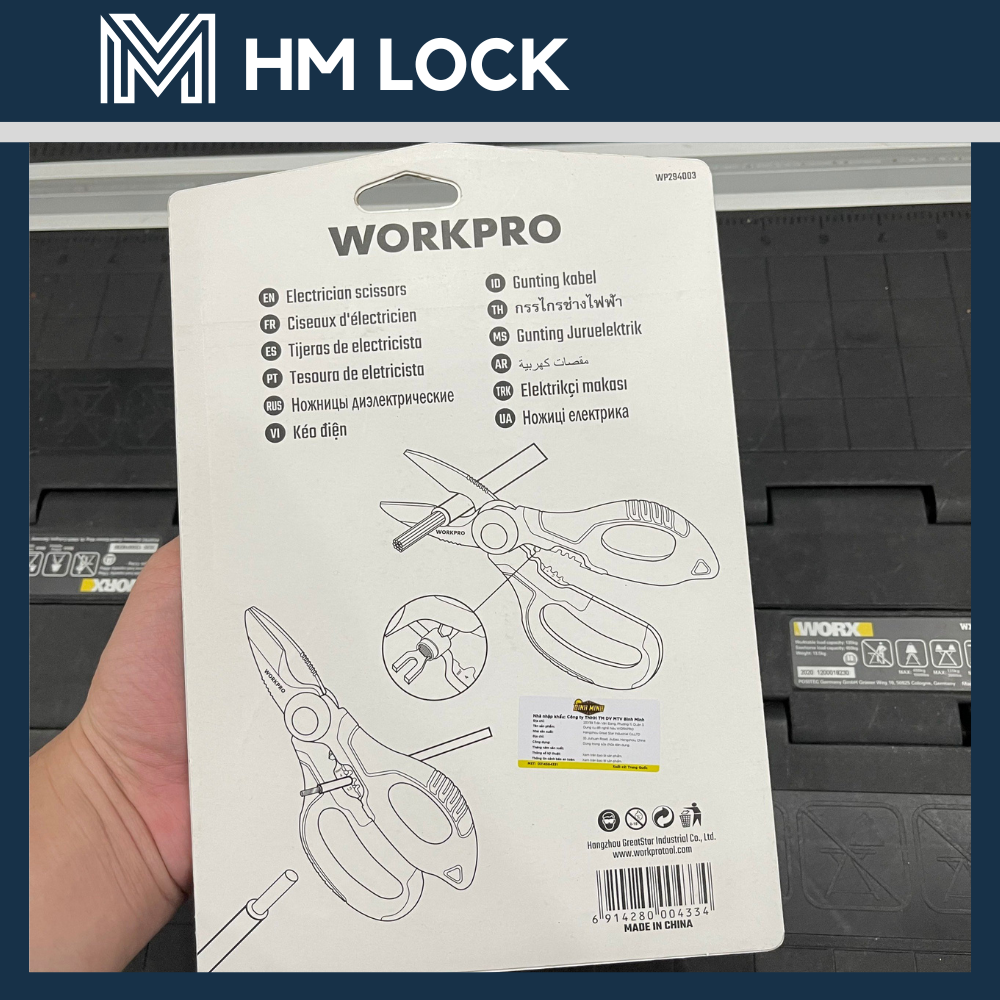 KÉO THỢ ĐIỆN WORKPRO - HÀNG CHÍNH HÃNG - WP294003