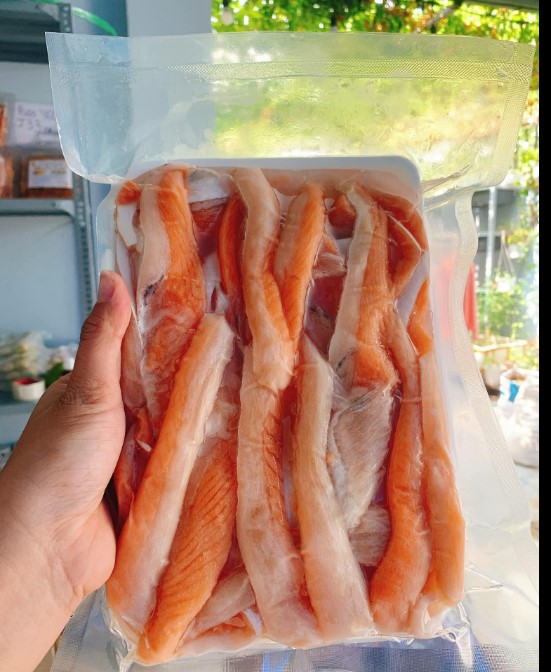 500gr khay lườn cá hồi  tươi ngon