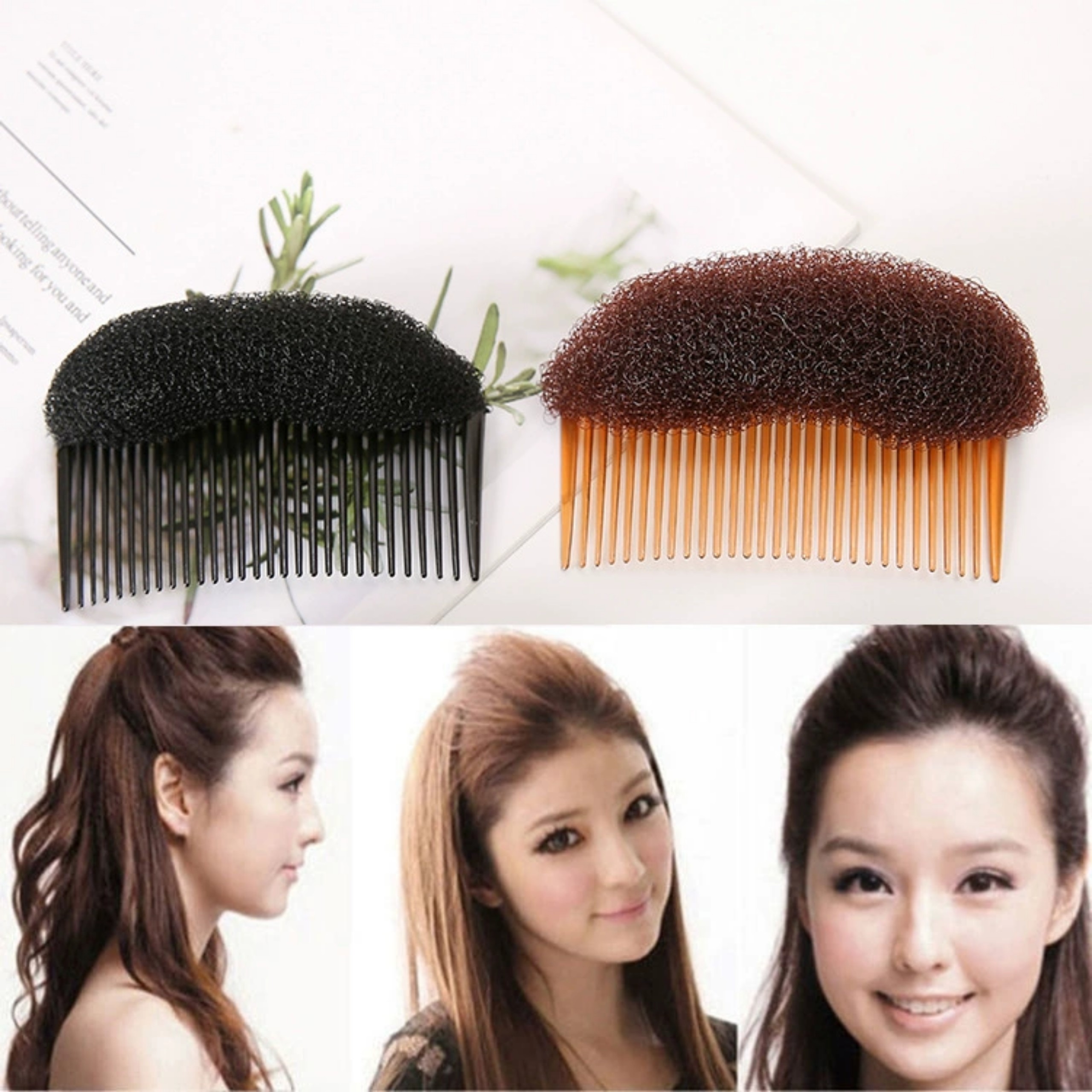 Xước cài làm phồng tạo kiểu tóc thời trang cho nữ - kireicos