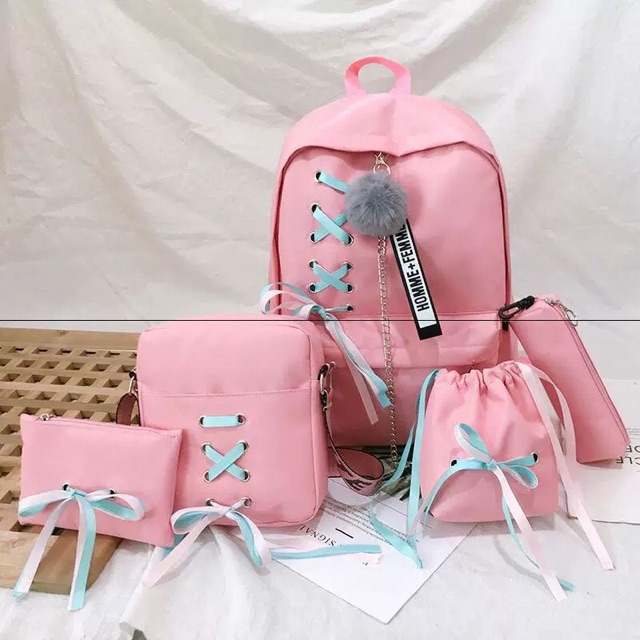 SET BALO 4 món - THẮT NƠ DÂY OFF