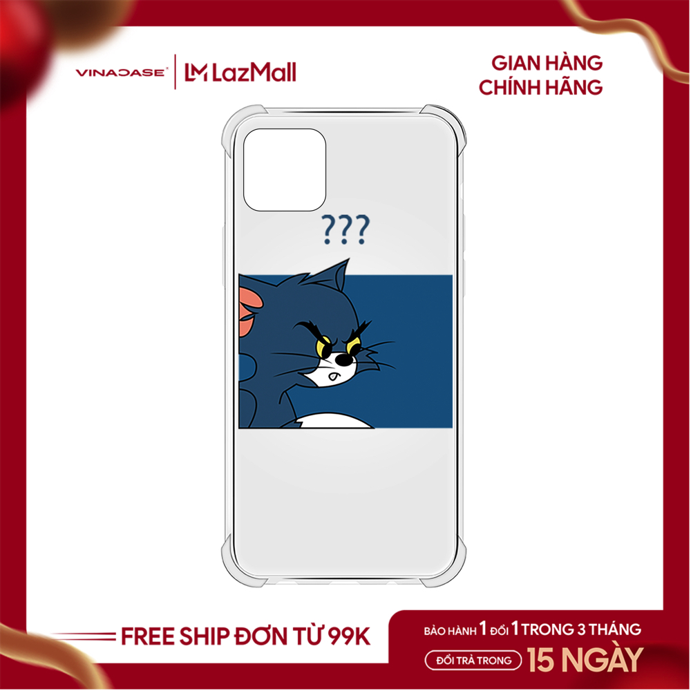Combo 6 Ốp lưng Vina Case Realme 3/Realme C3/Realme 5/Realme 5s/Realme C11/Realme C12/....Chống sốc trong in hình các nhân vật hoạt hình