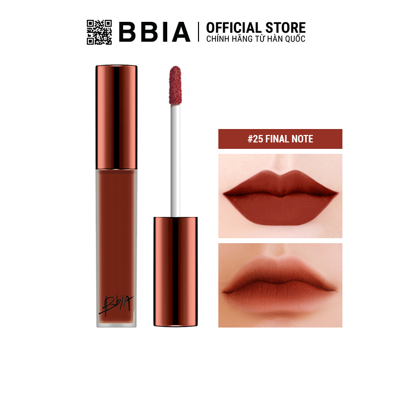 Son Kem Lì Bbia Last Velvet Lip Tint - Màu HOT nàng yêu  5g
