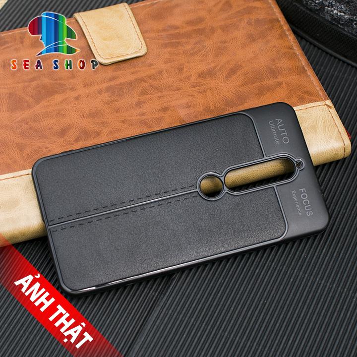Ốp lưng Nokia 6.1 / Nokia 6 2018 vân da loại A