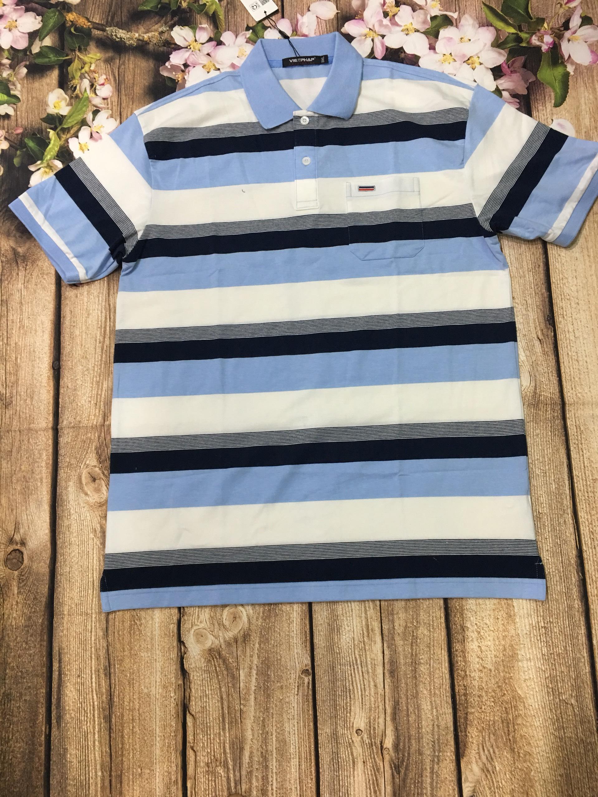 [HCM]ÁO THUN NAM TRUNG NIÊN HÀNG VIỆT PHÁP ( BIG SIZE 100KG ) ẢNH THẬT 100%