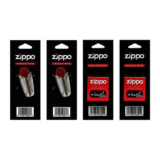 Bộ 2 đá 2 bấc Zippo