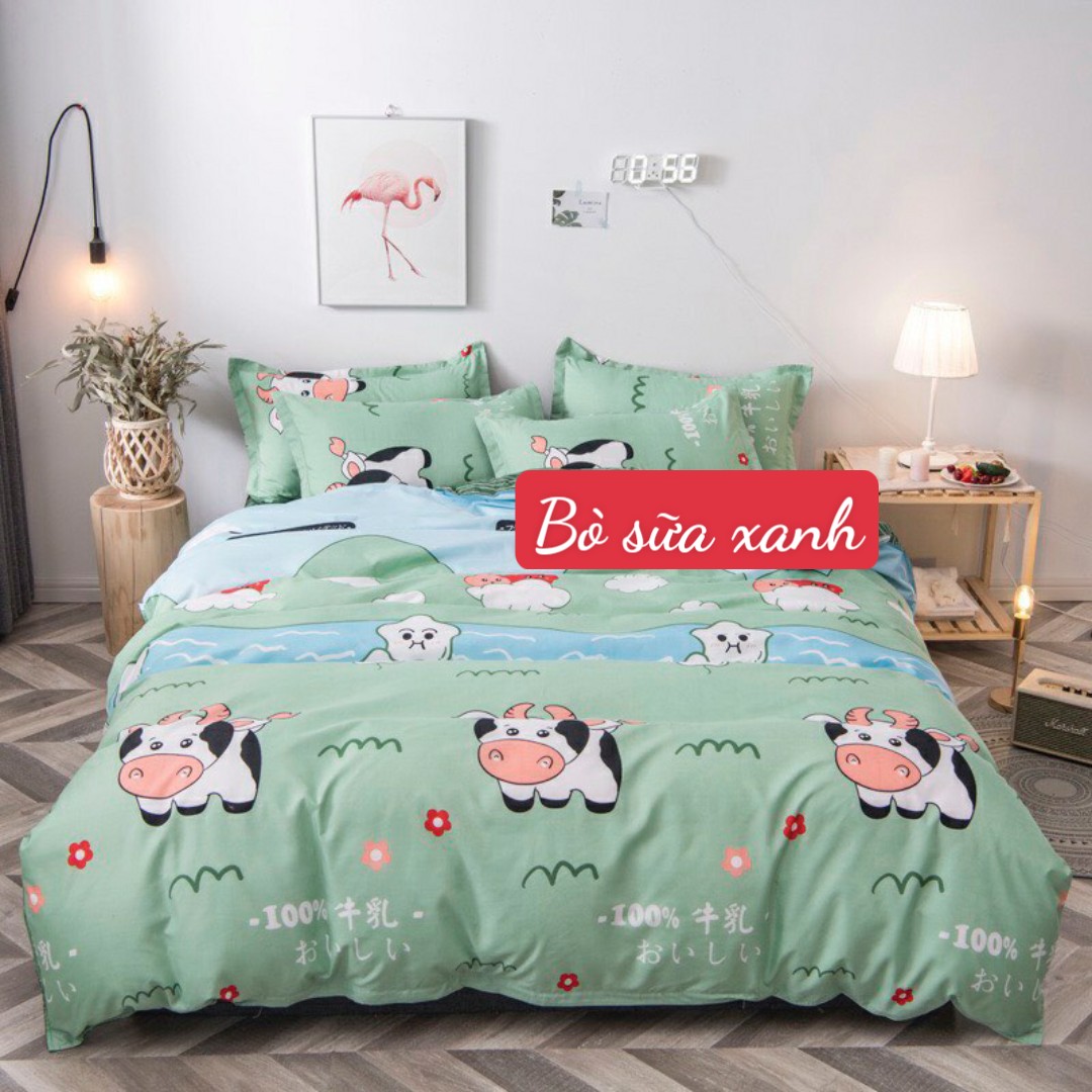 (CHĂN KHÔNG CÓ RUỘT) Vỏ chăn mỏng có khoá kéo bỏ thêm ruột, vỏ bọc ngoài mền poly - [Heo hồng (Lợn Hồng)]