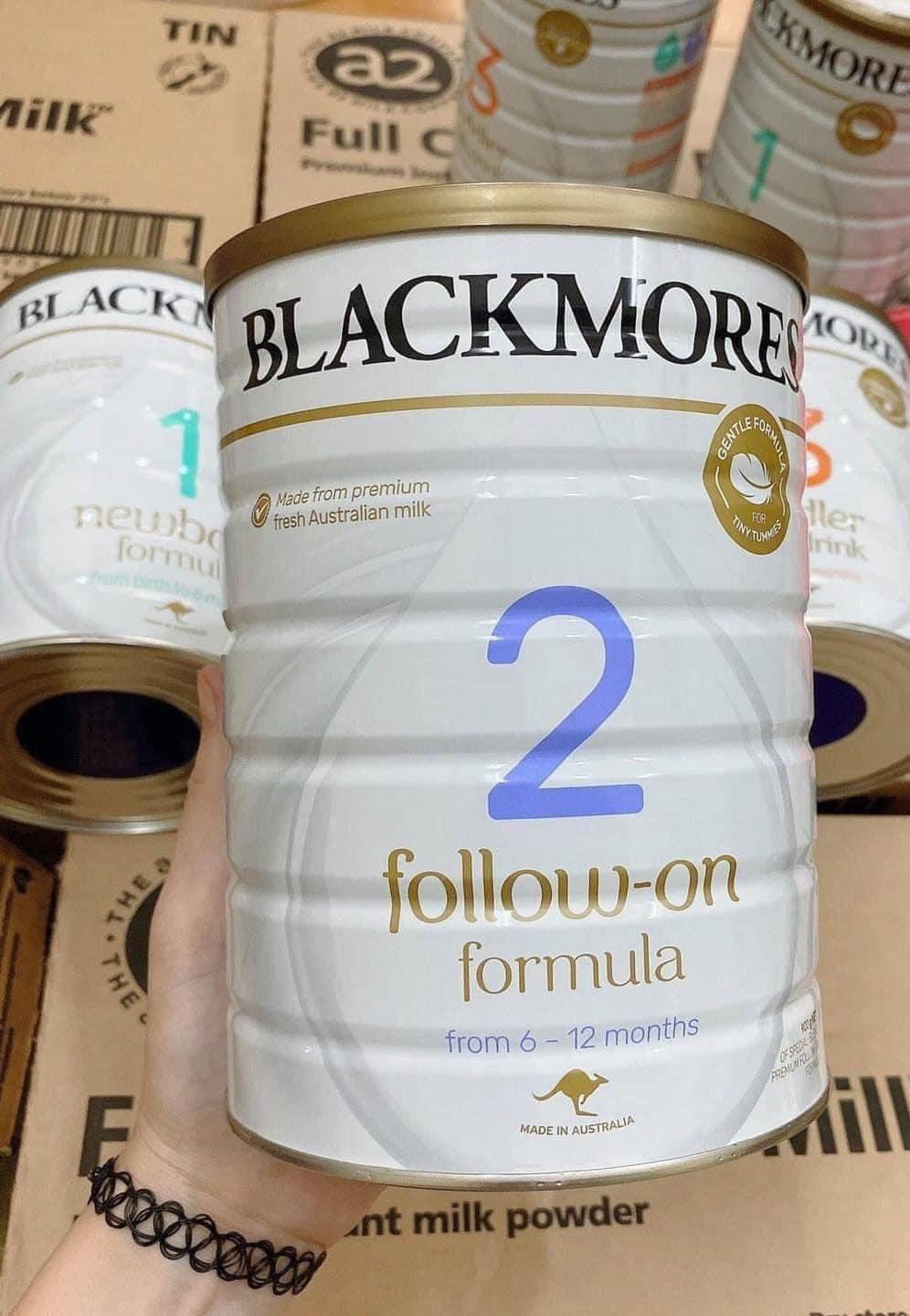 Sữa bột Blackmores số 1, số 2, và số 3 ( 900g)