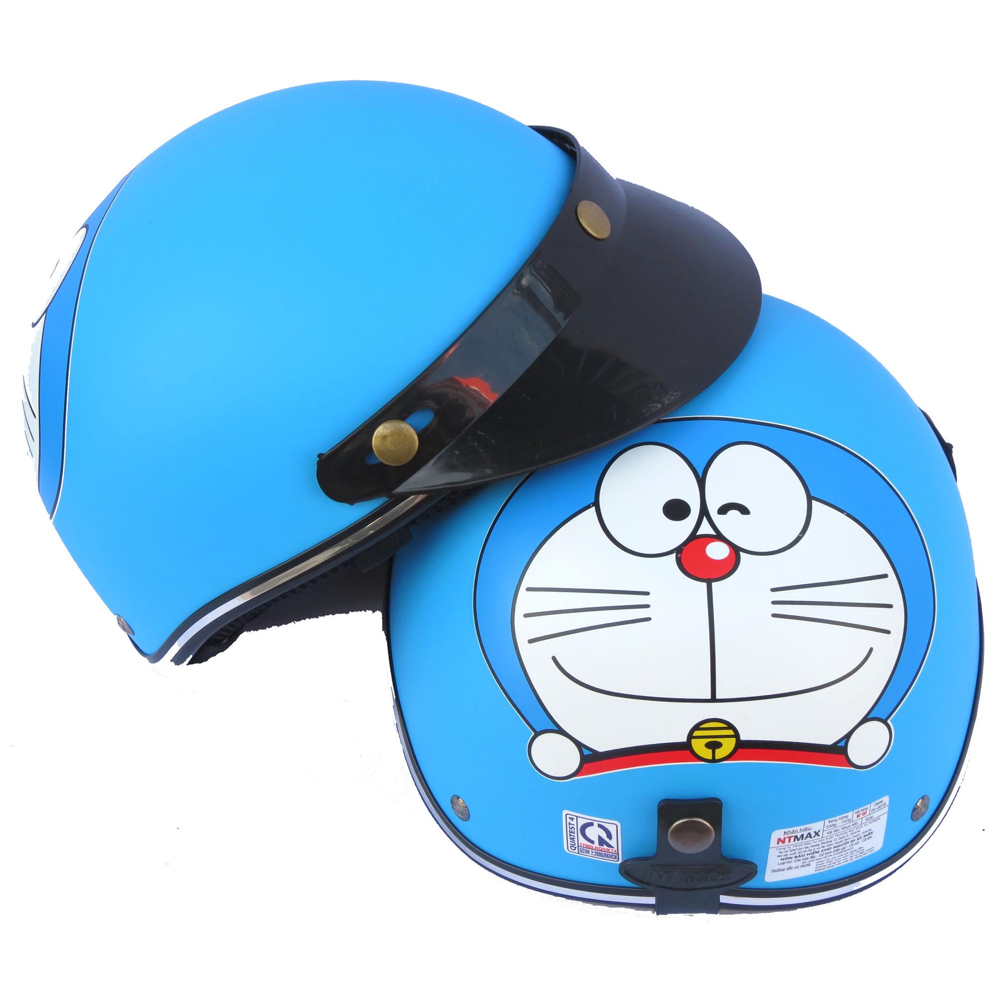 Mũ bảo hiểm NTMAX 1/2 Doremon siêu cute