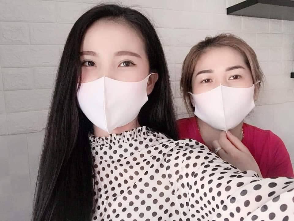 [HCM]Khẩu trang poly 2 da siêu mịn