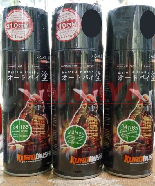 Bình xịt sơn màu xanh lá Tropicana 165 Samurai
