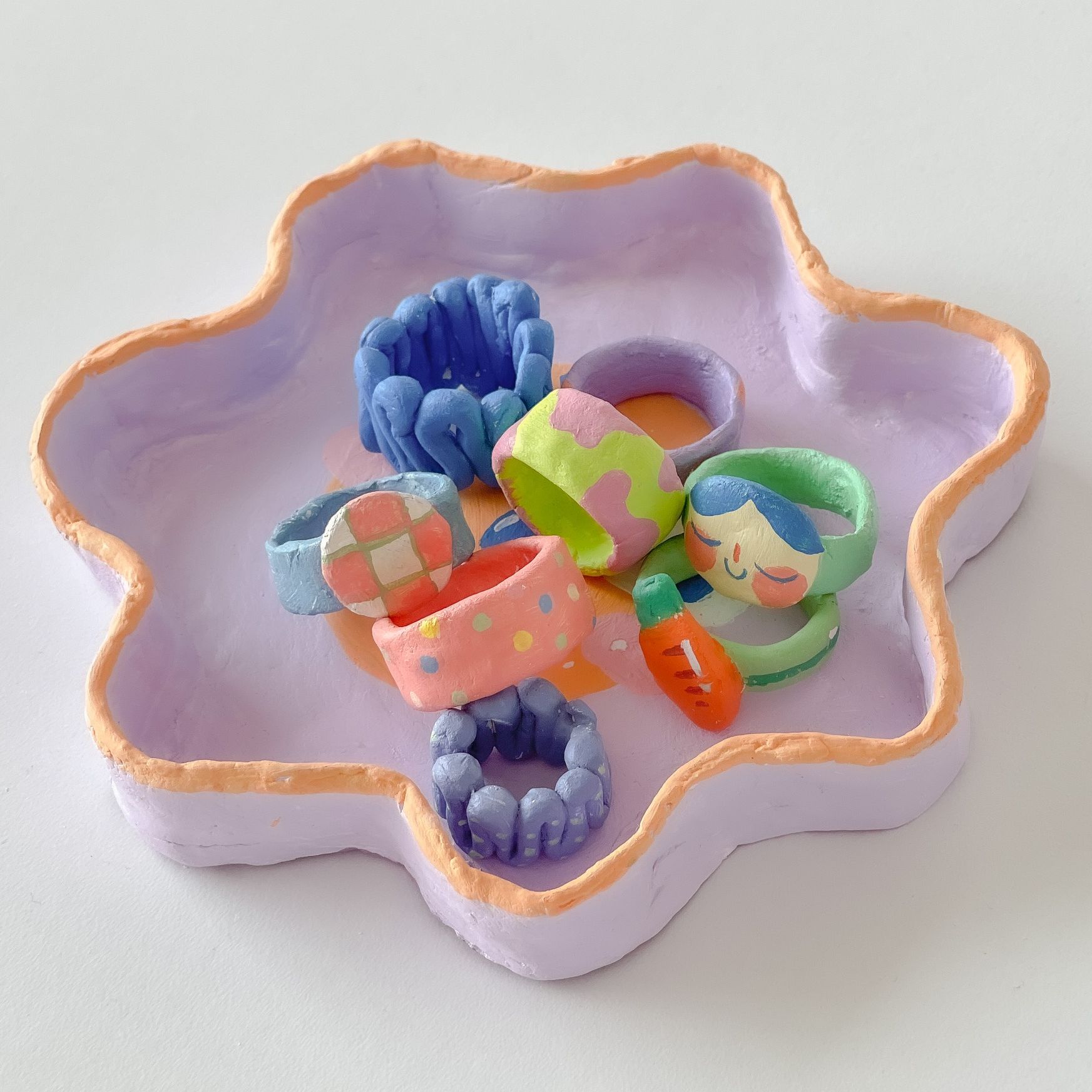 Box đất sét tự khô Crabit - Air Dry Clay Set