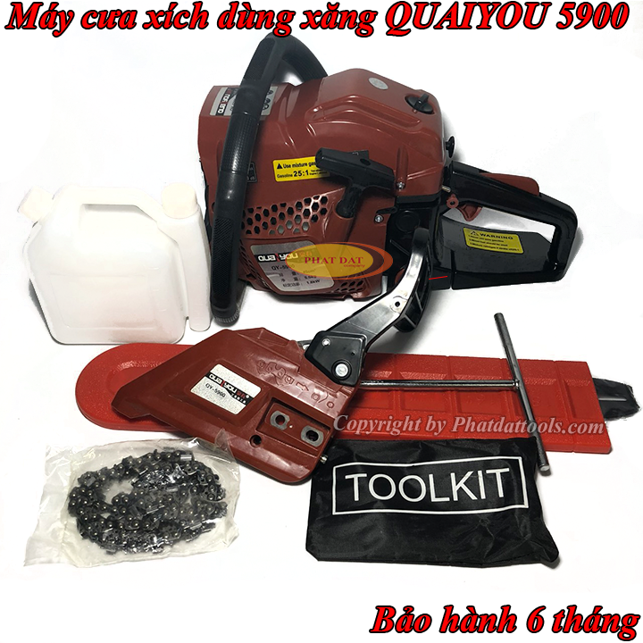 Máy Cưa Xích Chạy Xăng 2 Thì QUANYOU QY5900
