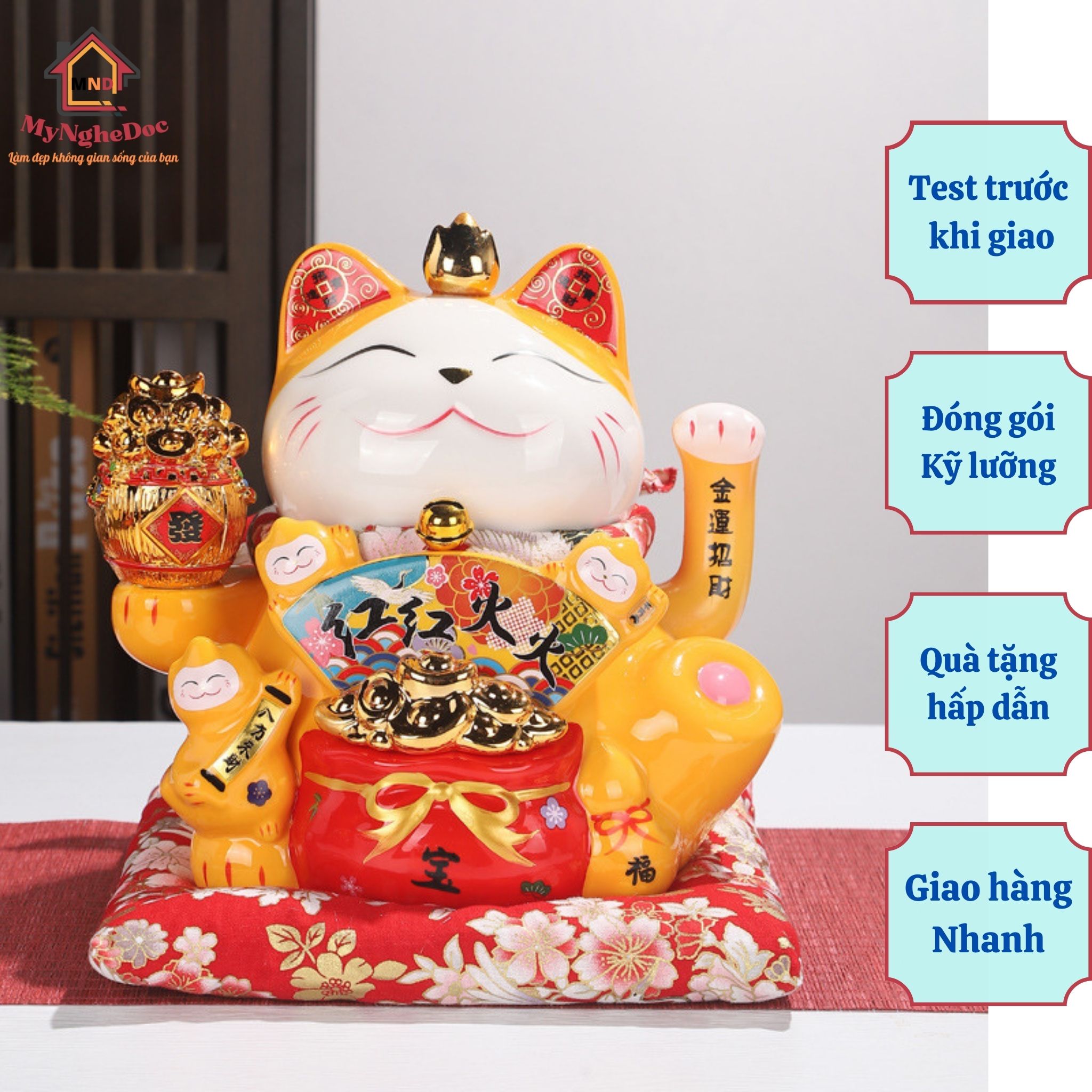 Cat fidget hand waving pink appeal suit latex red high 28cm large type, cat fidget hand waving lucky