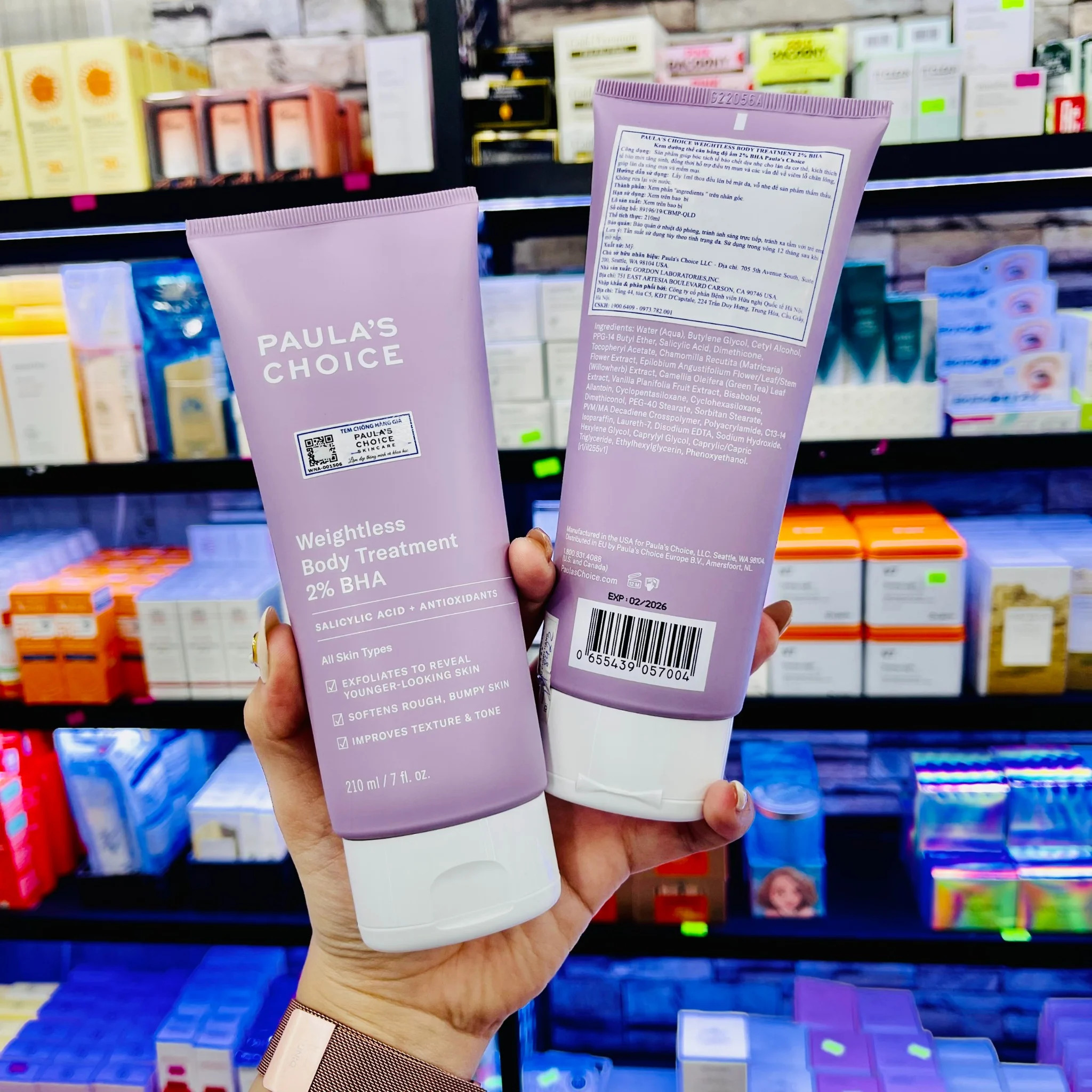 Tẩy tế bào chết Paulas Choice 2% BHA tái tạo da loại bỏ da chết lâu ngày da láng mịn đều màu làm sạch nhẹ nhàng bã nhờn 30ml -118ml)