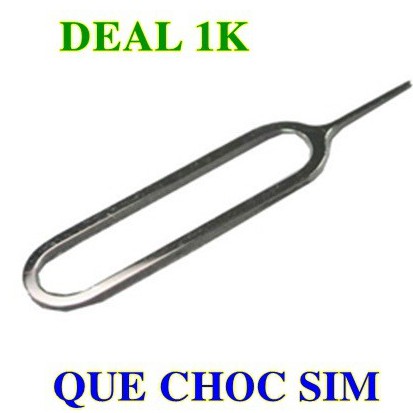QUE CHỌC SIM INOX CÂY CHỌC SIM INOX